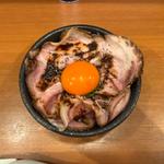 ローストポーク丼(自家製手もみ麺 鈴ノ木)