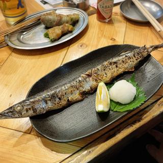 秋刀魚の塩焼き(大衆酒場 チャン栓チャン)
