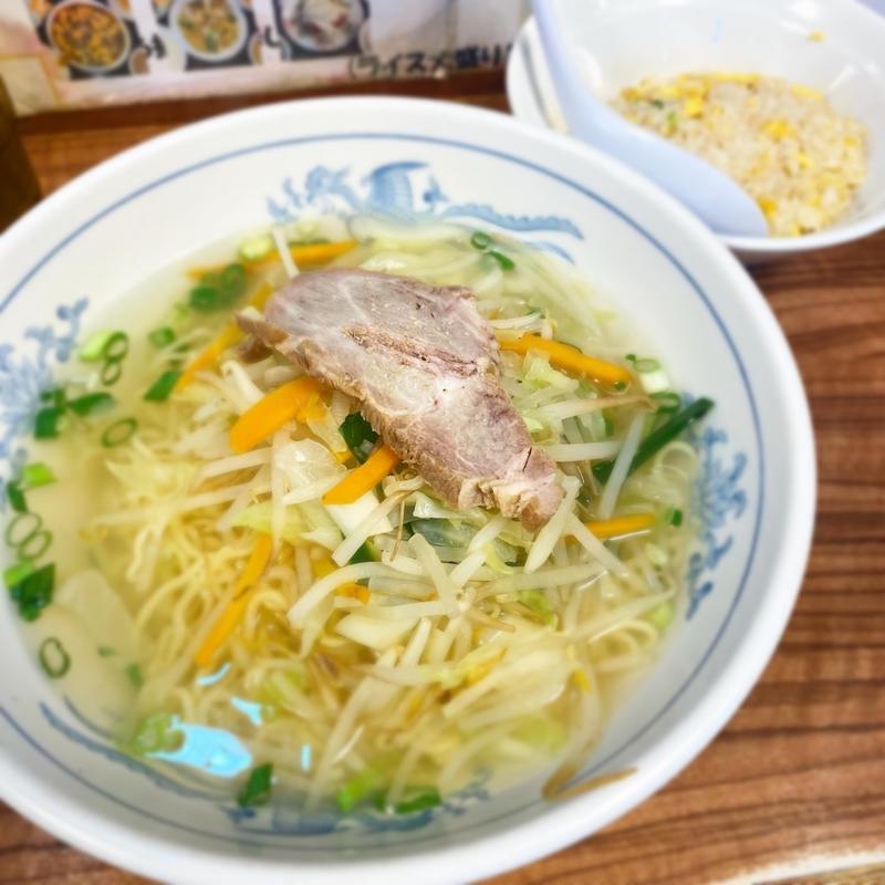 タンメンセット(宝龍 （ホウリュウ）)