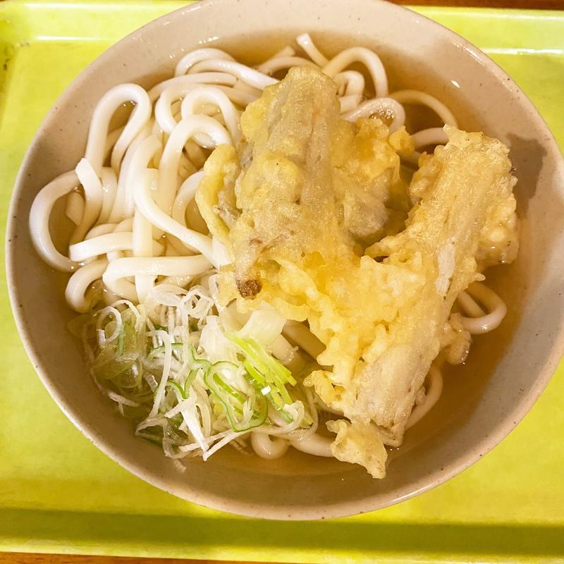 ごぼう天うどん(都そば 日比谷店)