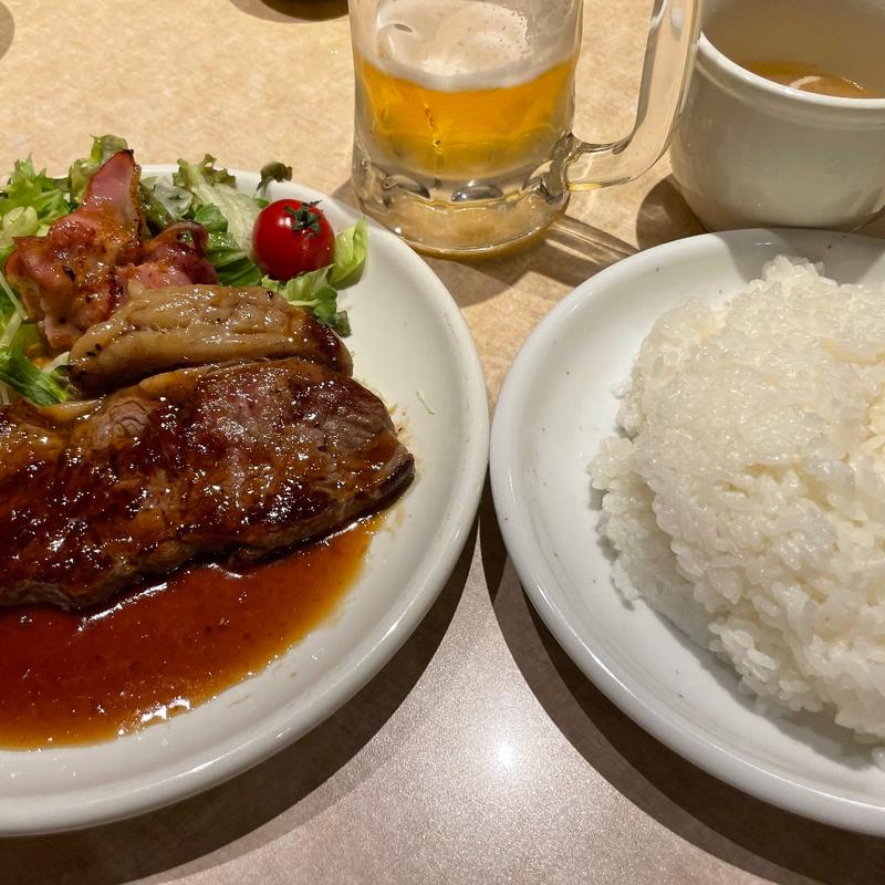 大山ステーキランチ(肉の大山 上野店)