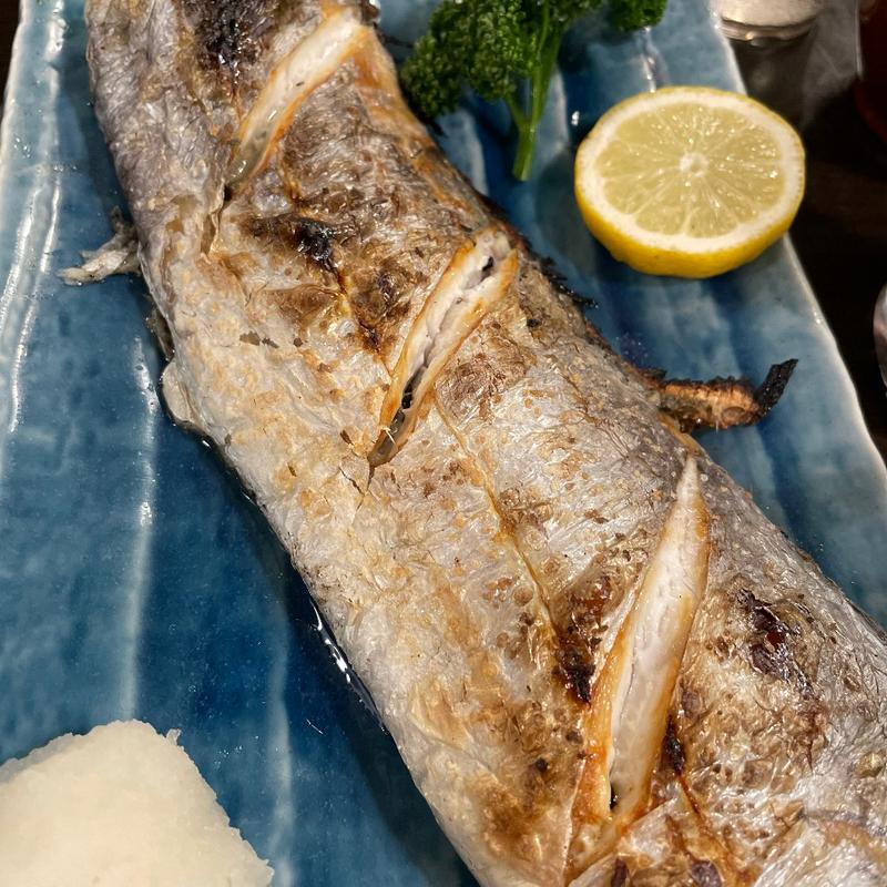太刀魚の塩焼き(魚河岸 丸天 魚河岸店)
