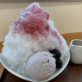 雪くまフレッシュぶどう(レストラン・サラダ館)