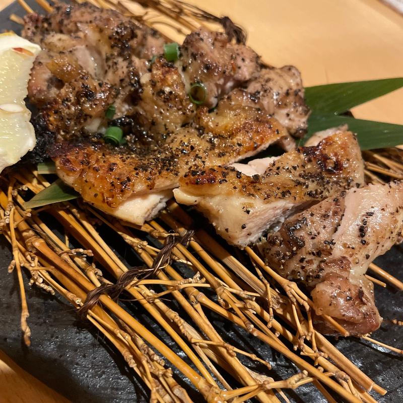 鳥岩塩焼き(鳥利久 品川グランドセントラルタワー店)