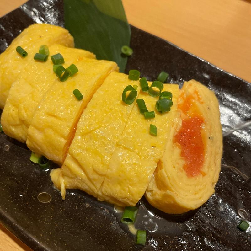 明太出汁巻き(鳥利久 品川グランドセントラルタワー店)