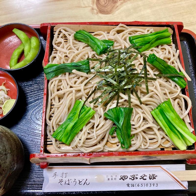 にらそば(やぶそば )