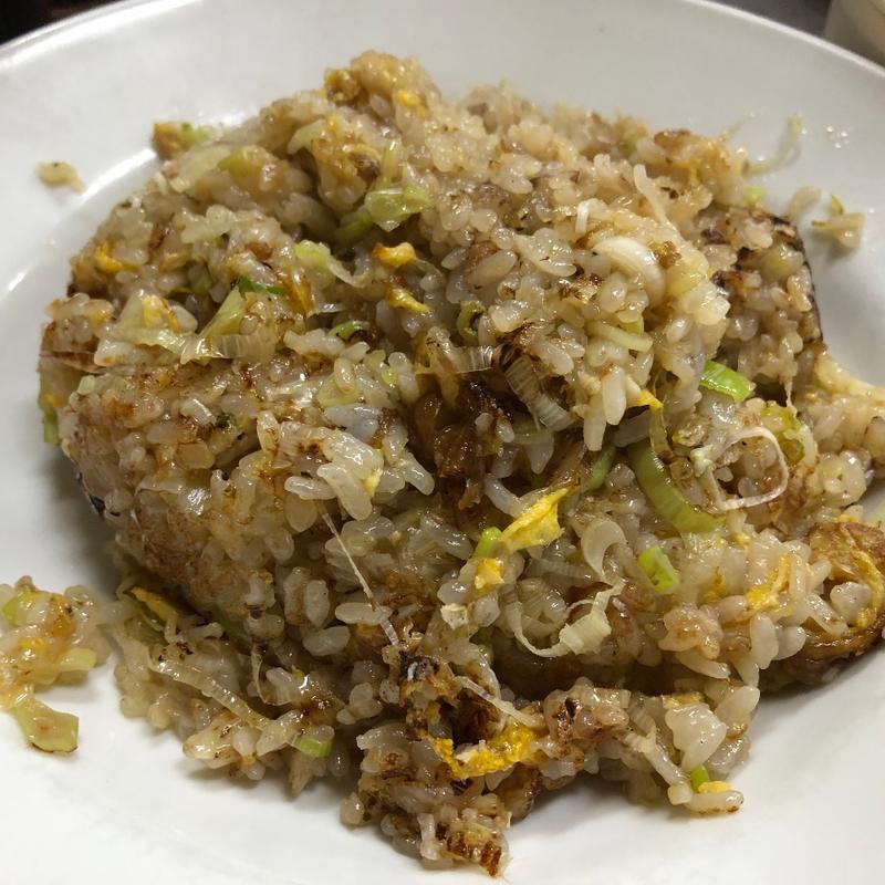 ネギ炒飯(中華 宝来)