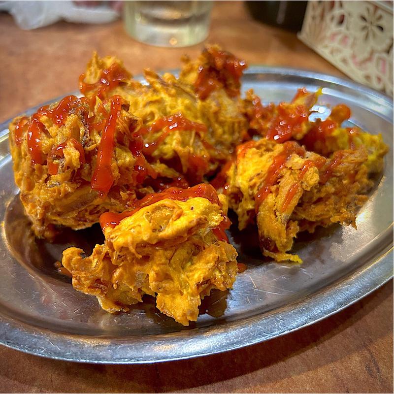 玉ねぎかき揚げ(ラジャラニ 名古屋駅西本店)