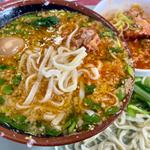 辛ホルつけ麺(味玉入り)(とん平食堂 )