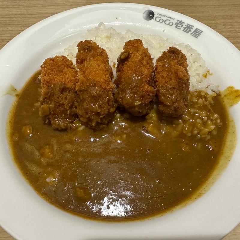 カキフライカレー(CoCo壱番屋 JR橋本駅北口店)