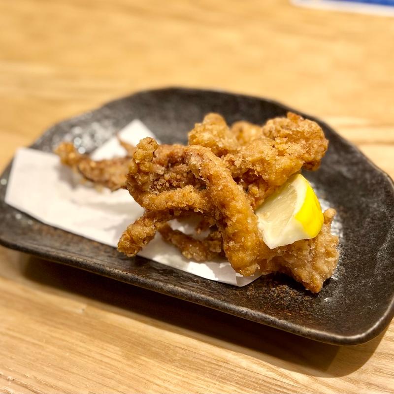 するめいか下足唐揚げ(串鳥番外地 駅前通店)