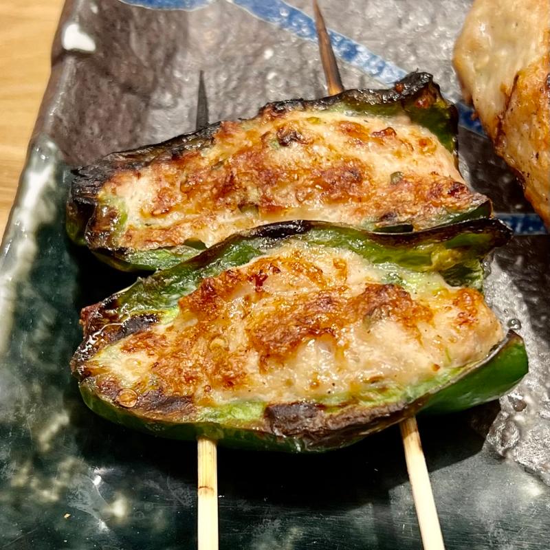 ピーマン肉詰め(串鳥番外地 駅前通店)