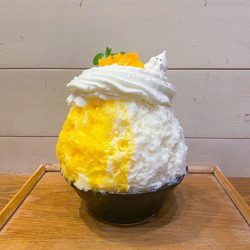 酒粕甘酒デコポン氷(新宿かき氷専門店 ＊氷おばけ＊)