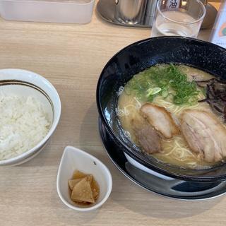 ラーメン　ライス小(ムラタ拉麺)