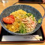 冷たぬきそば 大盛り(宝盛庵)