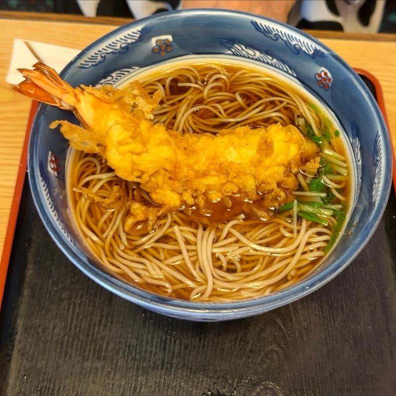 天ぷらそば(宝盛庵)