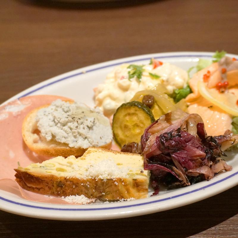 前菜セット(ピッツェリア・ダ・ガエターノ JRJP博多ビル店)