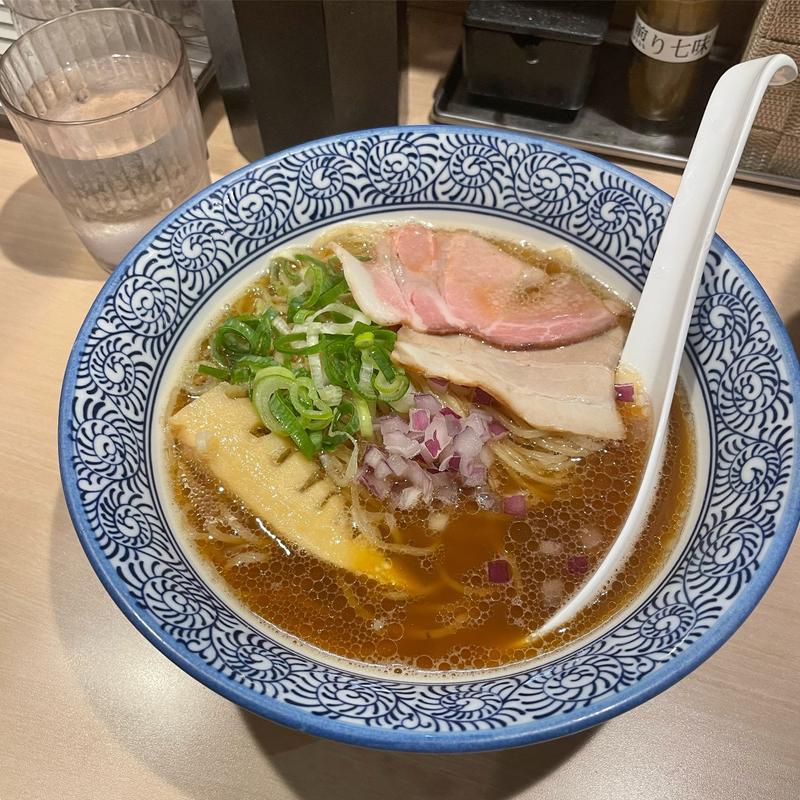 蛤と煮干しの中華そば(貝出汁らぁ麺ようが)