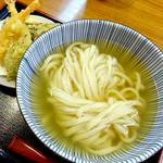 （冷）海老天うどん