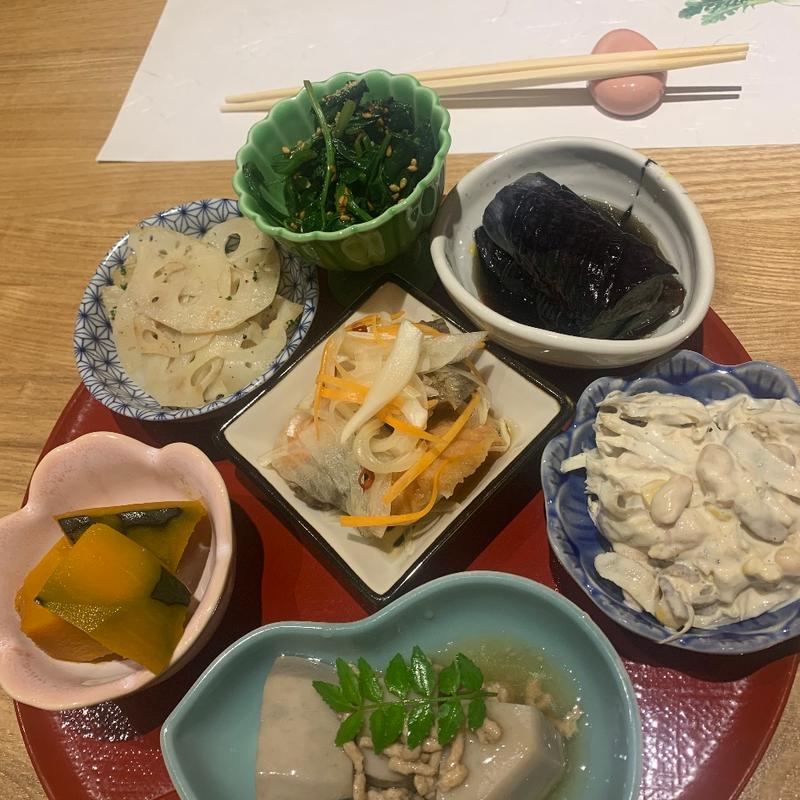 おばんざい盛り合わせ(おばんざい陽菜田)