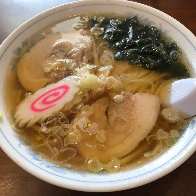 醤油ラーメン【大盛】(手打ちラーメン 恒)