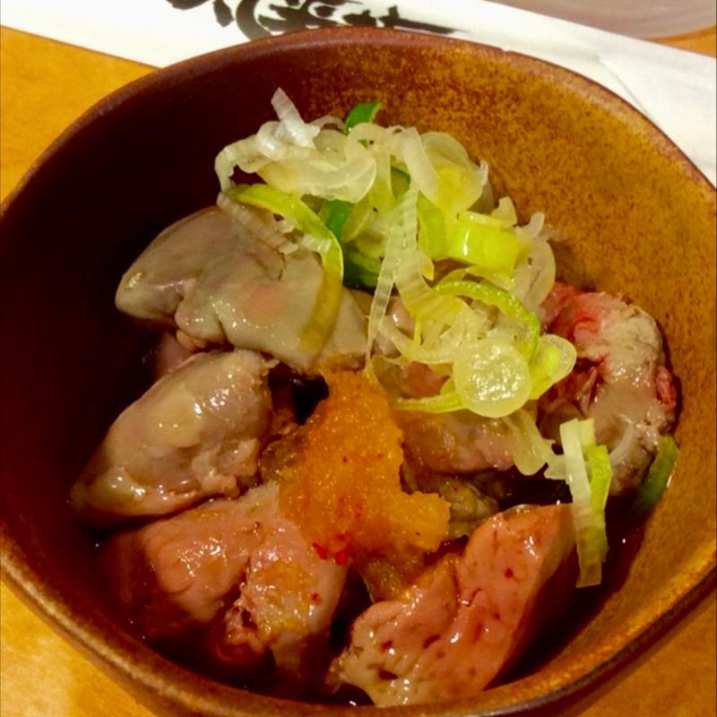 コーチン肝ポン酢(風来坊 エスカ店)