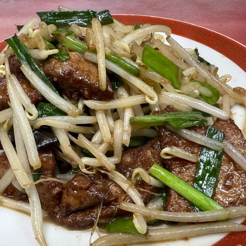 ニラレバー炒め(ごくうラーメン大千元 )