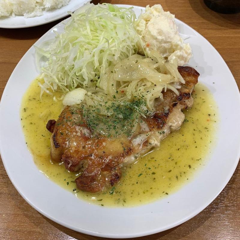 レモンガーリックソースのポークソテー(キッチンたか)