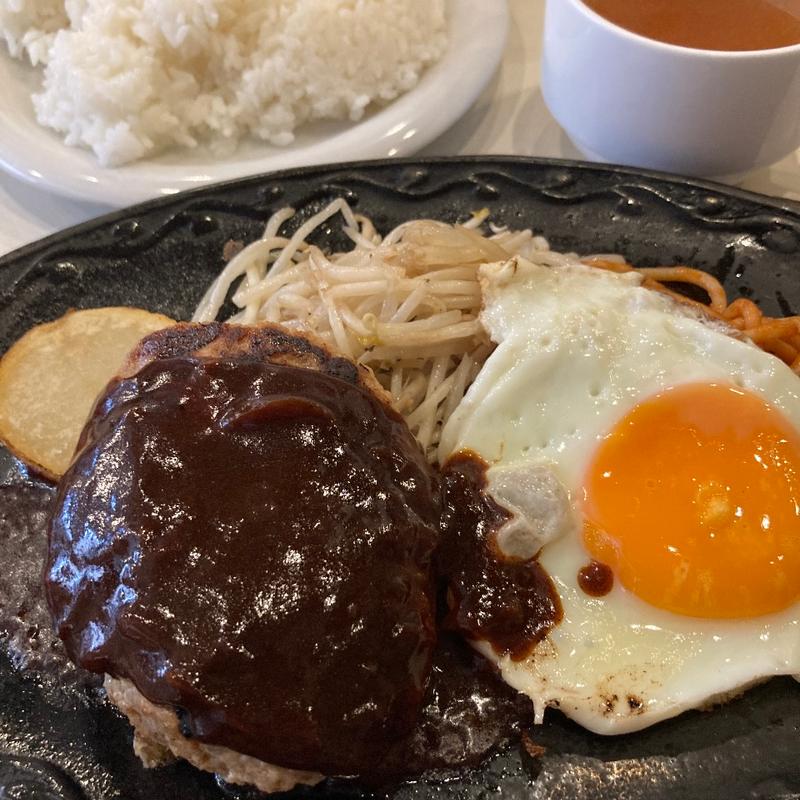 ハンバーグエッグ(レストラン バンビ 四谷店 )