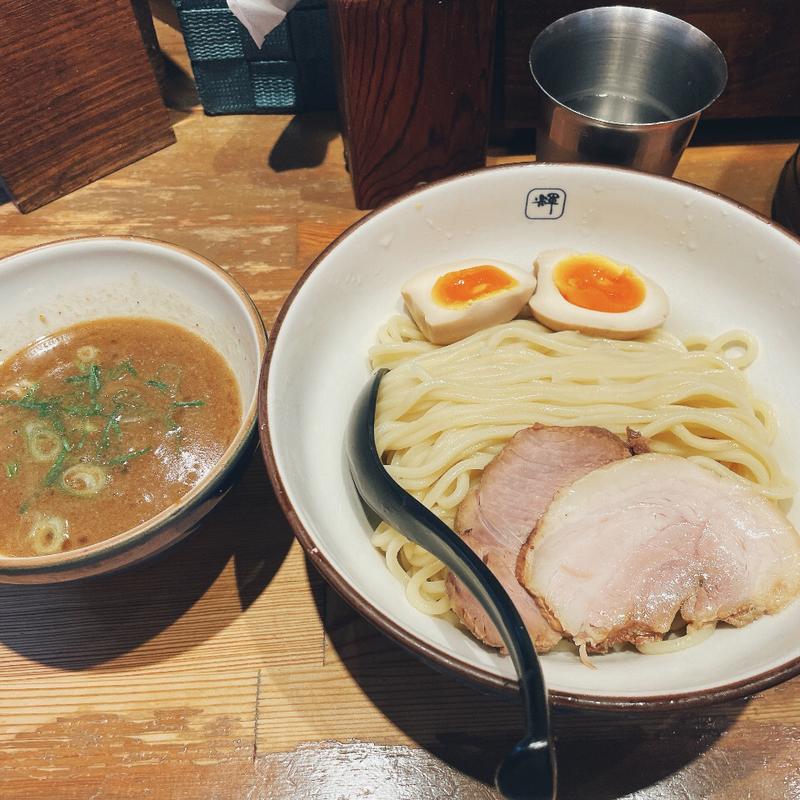 味玉つけ麺(麺や輝 中津店 （めんやてる）)
