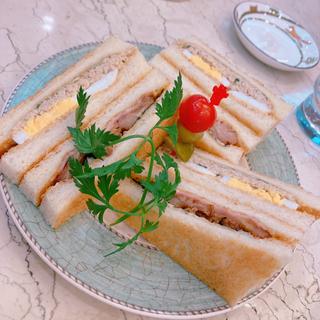 クラブハウスサンドイッチ(カフェメディオ 横浜店)