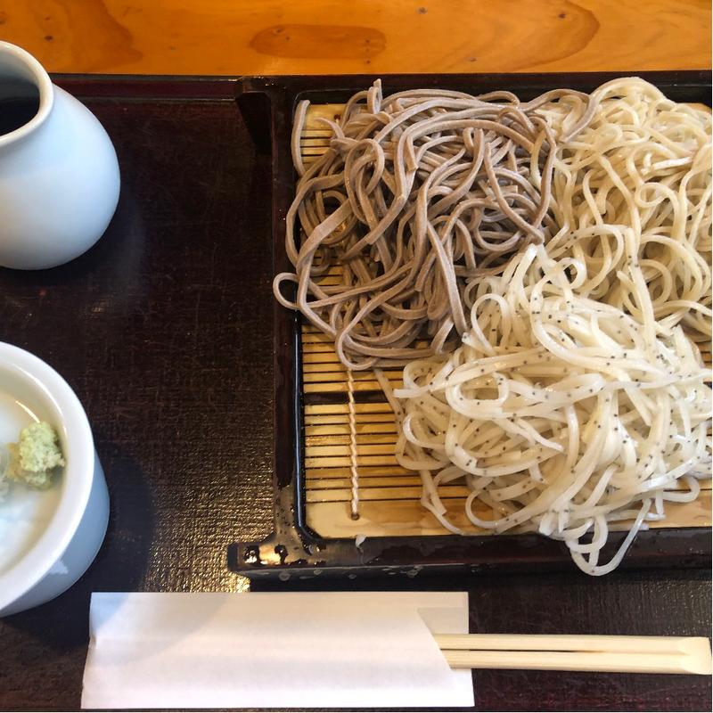 三色そば(手打そば 慈庵)