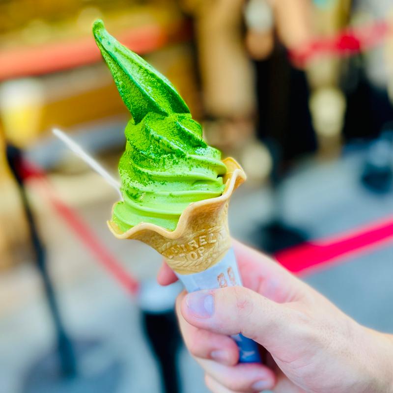 抹茶ソフトクリーム プレミアム(鎌倉茶々本店 Kamakura ChaCha)