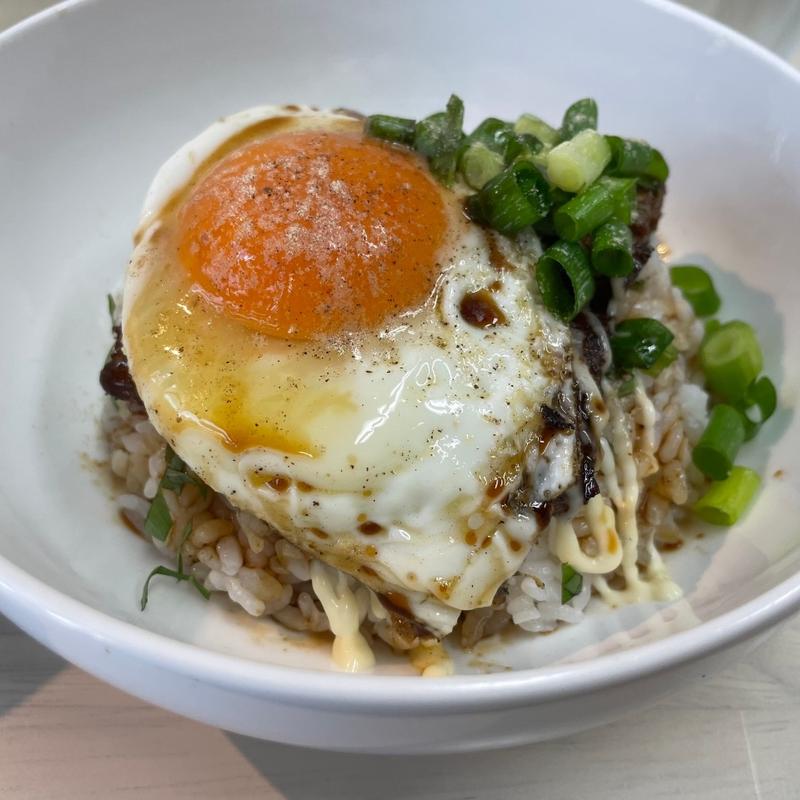 大満足セットA（焼豚玉子飯ミニ）(花山椒 八丁堀店)