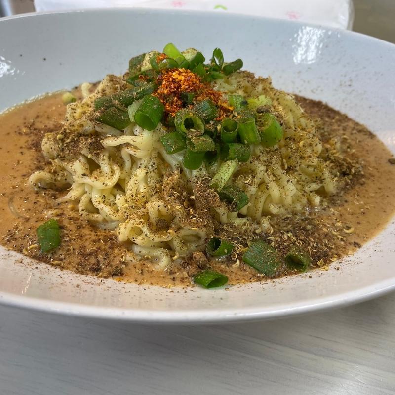 大満足セットA（汁なし坦々麺）(花山椒 八丁堀店)