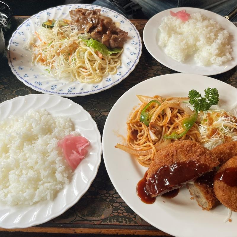 ミンチコロッケ定食(ホルツ )