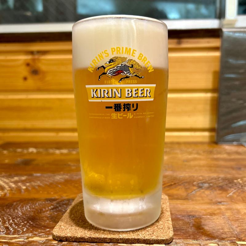 生ビール(涌魚)