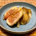 いちじくのぬか漬け(涌魚)