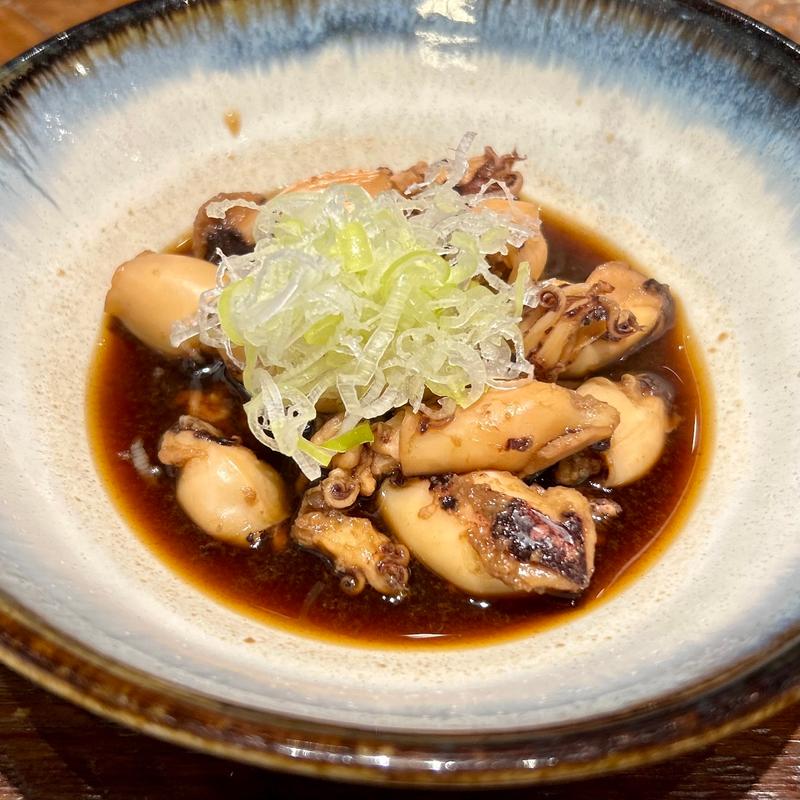 めといかの煮付け(涌魚)