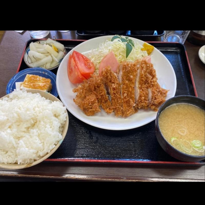 トンカツ定食(丸福)