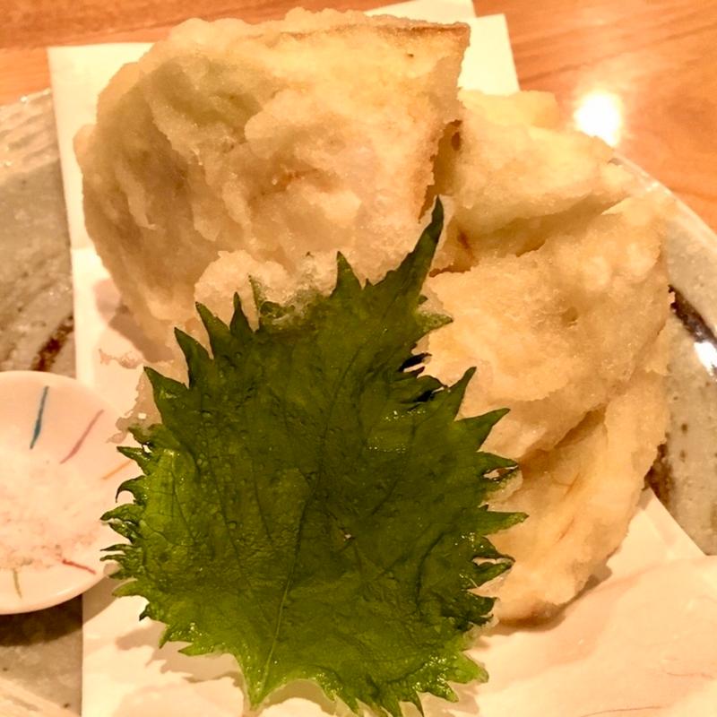 白ナスの天ぷら(空 SORA 金山店)