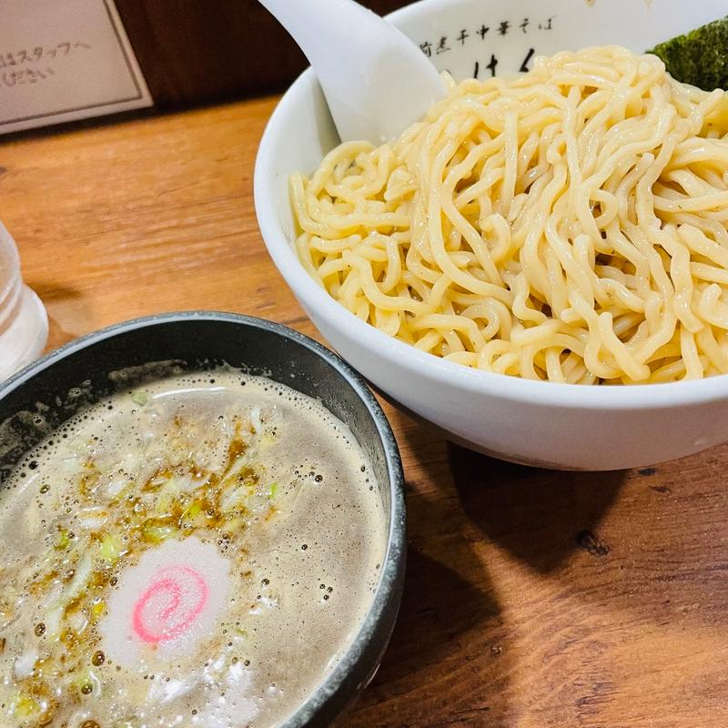 特製梅香る煮干つけめん(きみはん 総本店)