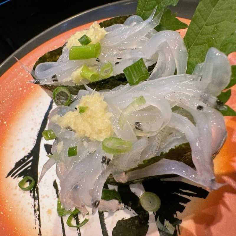 ナマシラス(廻鮮寿司 すし松)