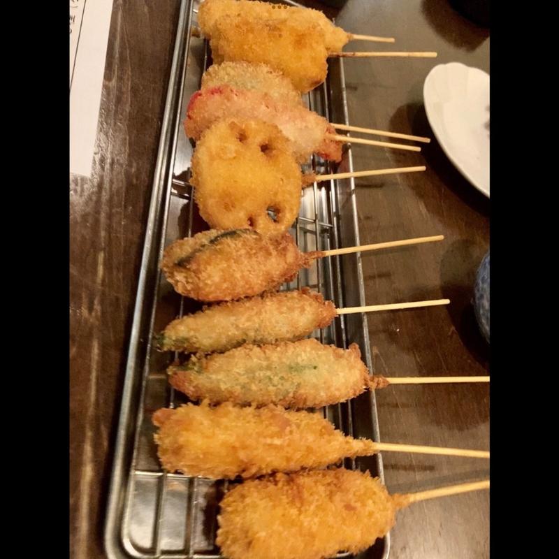 串揚げ おまかせ10本(ボンクラ )