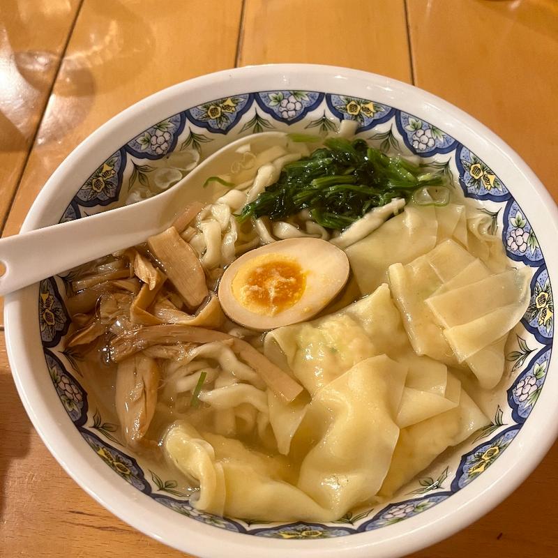 エビワンタンメン(中国ラーメン揚州商人 新横浜店)