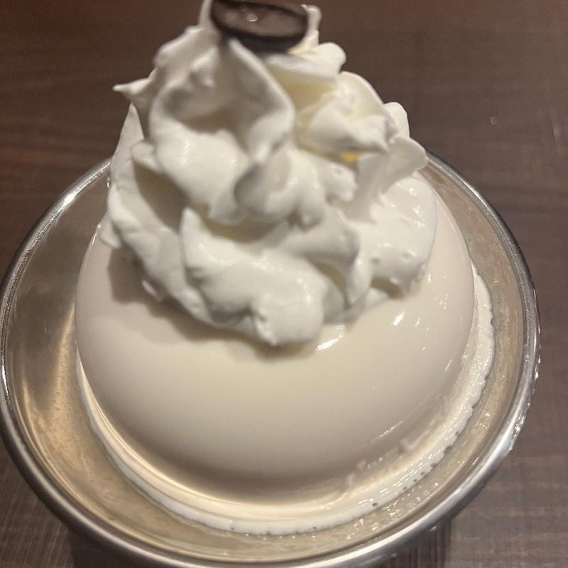 白いコーヒーババロア(PRONTO 大塚店)