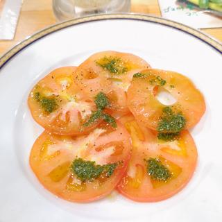 トマトのカルパッチョ(ポトフ·ストアー)