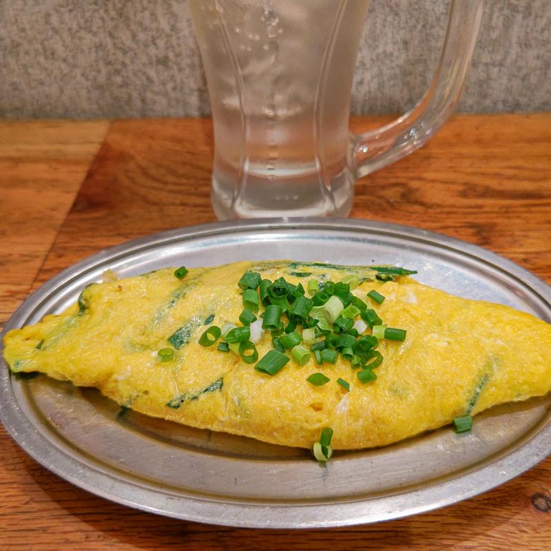 ニラ玉(もつ焼 八郎 横浜ドリームランド店)