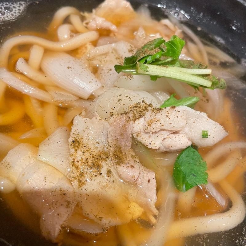 肉うどん(王様の食卓)