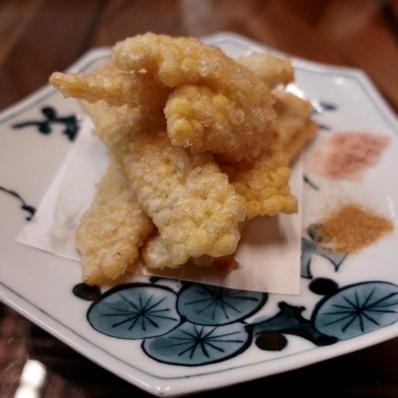 とうもろこし天(三崎港 蔵)